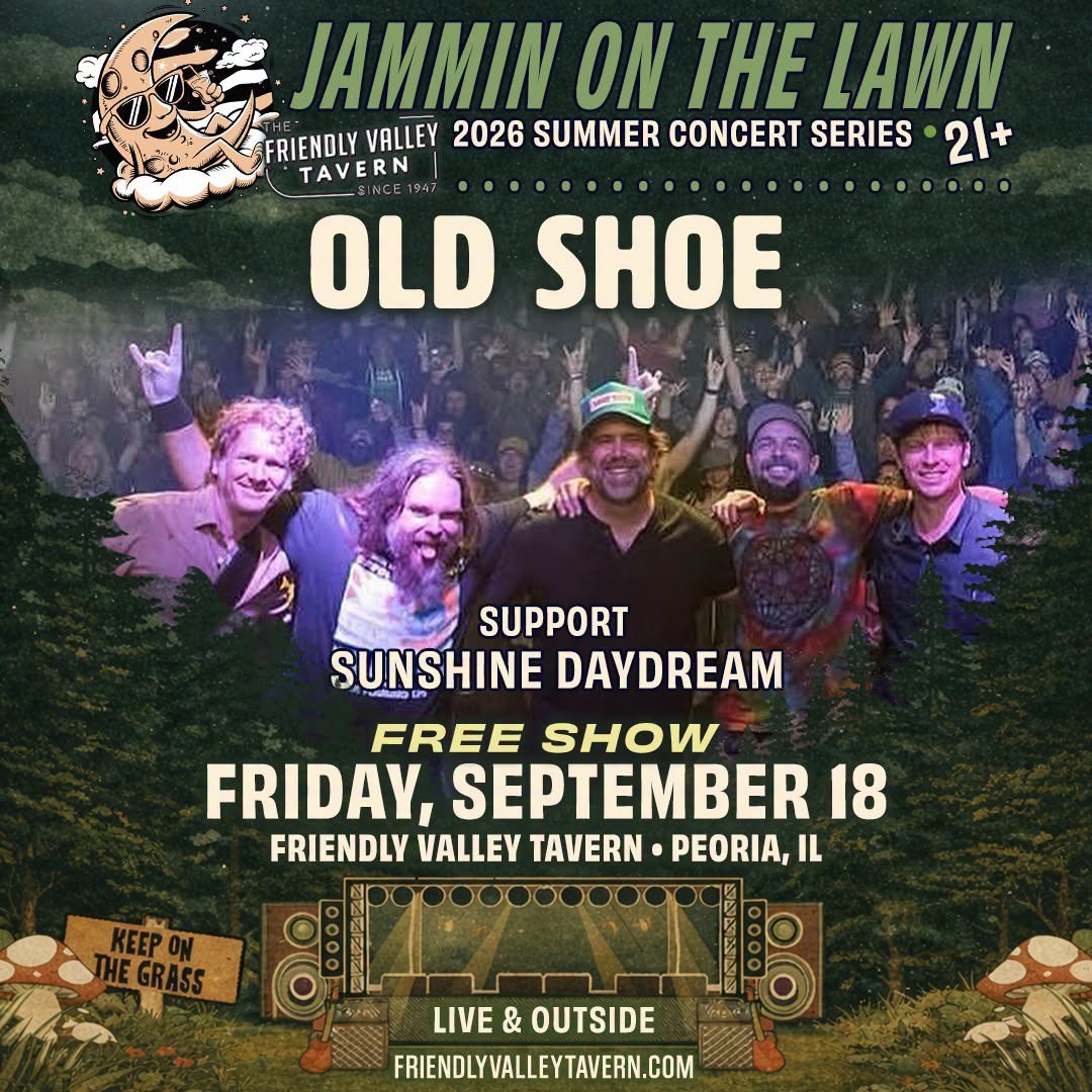 JAMMIN ON THE LAWN: Old Shoe wsg Sunshine Daydream